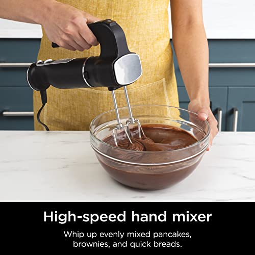 Power Mixer System, Black Immersion Blender and Hand-Mixer Combo, CI100