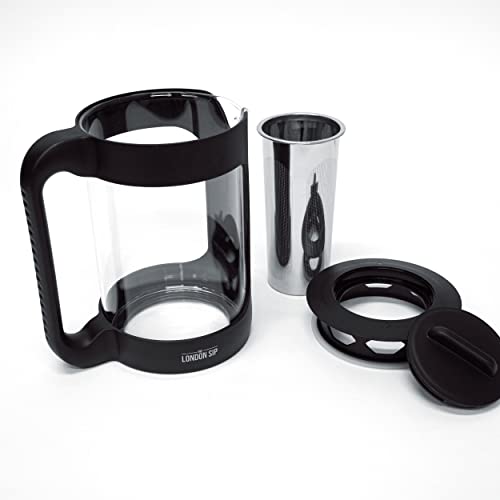 London Sip Cold Brew Coffee Maker Iced Coffee Pitcher Cold Brewer, 1500 ml