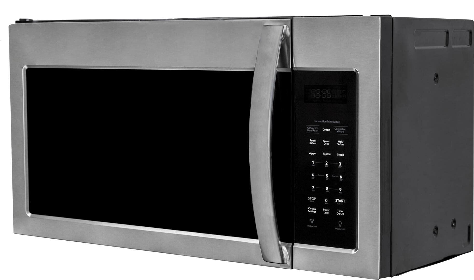 FORTÉ F3015MVC5SS Stainless Steel Over the Range Microwave Oven with Child Lock and Auto Cooker, Built in Microwave Saves Kitchen Countertop Space, 1000 Cooking Watt, 300 CFM Vent Fan, 10 Power Levels