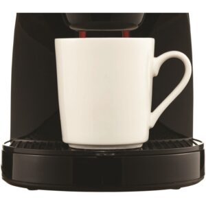 Brentwood Coffee Maker with Mug, Single Serve, Black