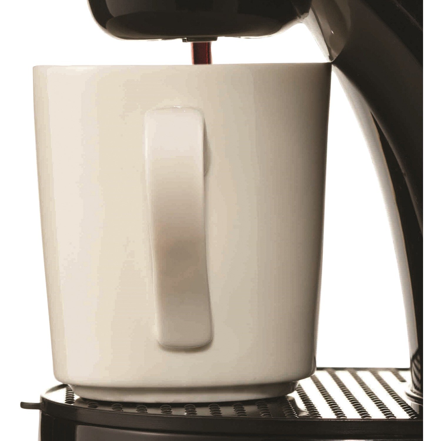 Brentwood Coffee Maker with Mug, Single Serve, Black