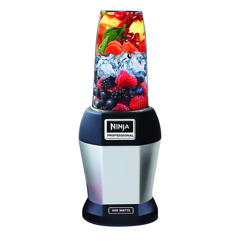 NINJA BL456-RB Nutrient Extraction Pro Blender, Black (Renewed)