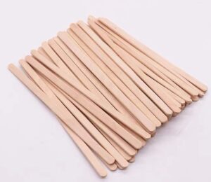 wooden coffee stirrers sticks natural wood, 5.5 inches long (500)