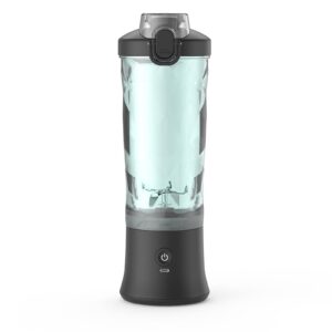 rehomy portable personal blender with 6 blades 18oz usb rechargeable fruit veggie juicer for home travel outdoors