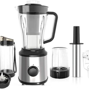 Water cup Electric juicer Blender Smoothie Maker 22000Rpm High Speed \U200B\U200Bblender With 1800Ml Mason Jar 3 Speed \U200B\U200Bcontrols 3 Speed \U200B\U200Band 3 Sharp Titaniu ZJ666