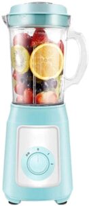 multifunctional blender stainless steel blades, 3 speed control with pulse, overheat protection, crusher, chopper, coffee grinder smoothie maker 22000 rpm 1150ml jar,blue,c,blue,a zj666