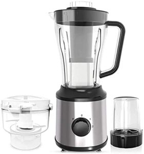 water cup electric juicer blender blender 22000rpm high speed u200bu200bblender ice crusher with 3 speed u200bu200bcontrol and 1800ml glass jar 3 titanium alloy blades for ice zj666