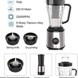 Water cup Electric juicer Blender Blender 22 000Rpm High Speed U200BU200Bblender Ice Crusher With 3 Control Speeds And 1.8L Glass Jar 3 Titanium Alloy Sharp Blades For Ice/Nuts/ ZJ666