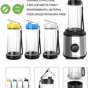 Water cup Electric juicer Blender Blender 22 000Rpm High Speed \U200B\U200Bblender Ice Crusher With 3 Control Speeds And 1.8L Glass Jar 3 Titanium Alloy Sharp Blades For Ice/Nuts/ ZJ666