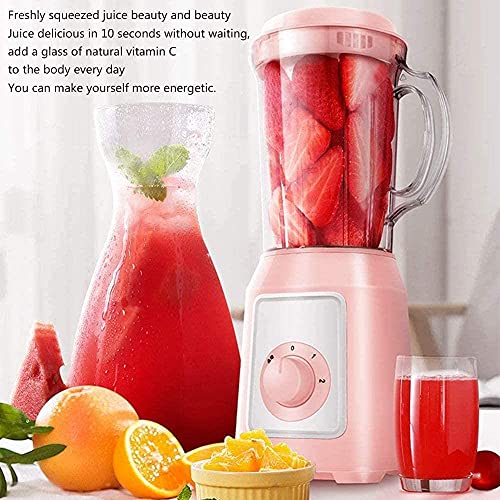 Multifunctional Blender Stainless Steel Blades, 3 Speed Control With Pulse, Overheat Protection, Crusher, chopper, coffee grinder smoothie maker 22000 rpm 1150ml jar,blue,c,pink,c ZJ666