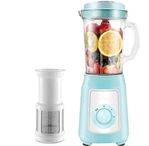 multifunctional blender stainless steel blades, 3 speed control with pulse, overheat protection, crusher, chopper, coffee grinder smoothie maker 22000 rpm 1150ml jar,blue,c,blue,b zj666