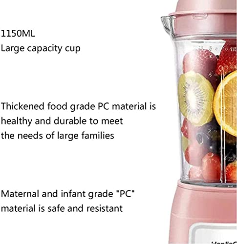 Multifunctional Blender Stainless Steel Blades, 3 Speed Control With Pulse, Overheat Protection, Crusher, chopper, coffee grinder smoothie maker 22000 rpm 1150ml jar,blue,c,blue,b ZJ666