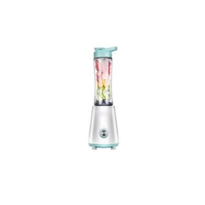 water cup electric juicer single spoon blender with vacuum bottle portable juicer smoothie blender (color: green) (color: pink) (color: green) zj666