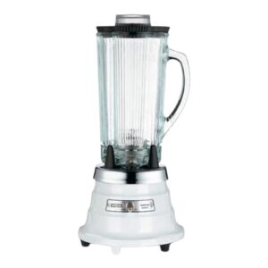 waring 700g single-speed food blender with 40-oz. glass container, 16.5" height, 8" wide, 7" length