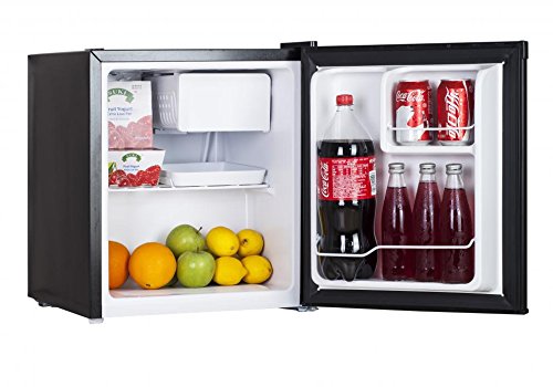 Hisense RS17B5 Feet Free-Standing Compact Refrigerator, 1.7 Cubic Foot, Black