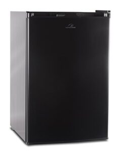 commercial cool ccr45b compact single door refrigerator and freezer, 4.5 cu. ft. mini fridge, black