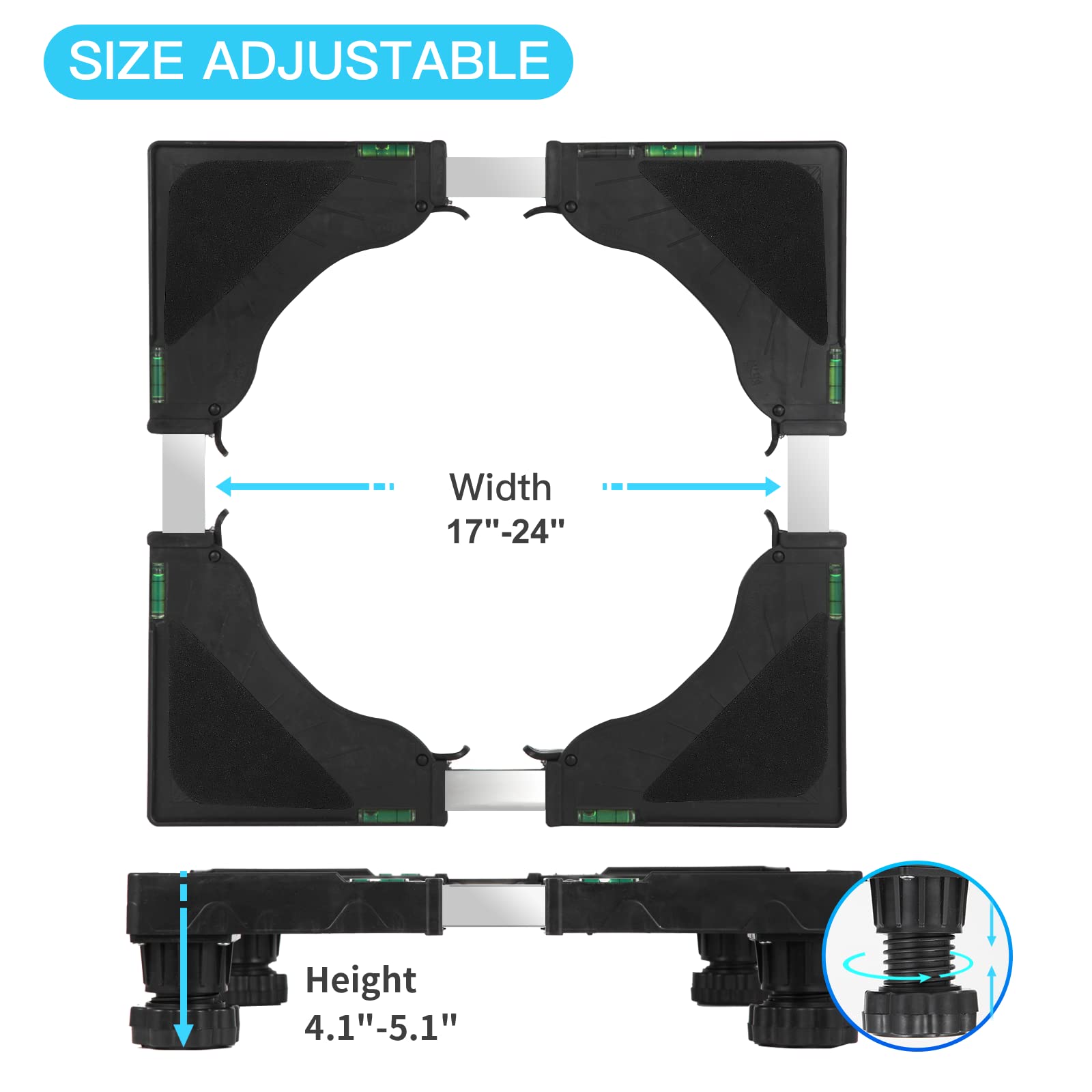 Mini Fridge Stand and Furniture Dolly Bundle