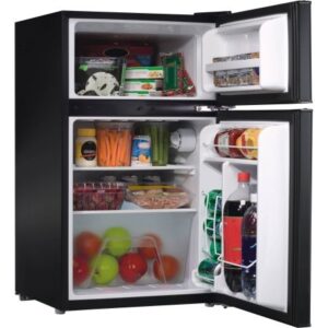 Galanz 3.1 cu ft Compact Refrigerator, Black