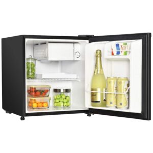 magic chef mcr170be mini fridge, black