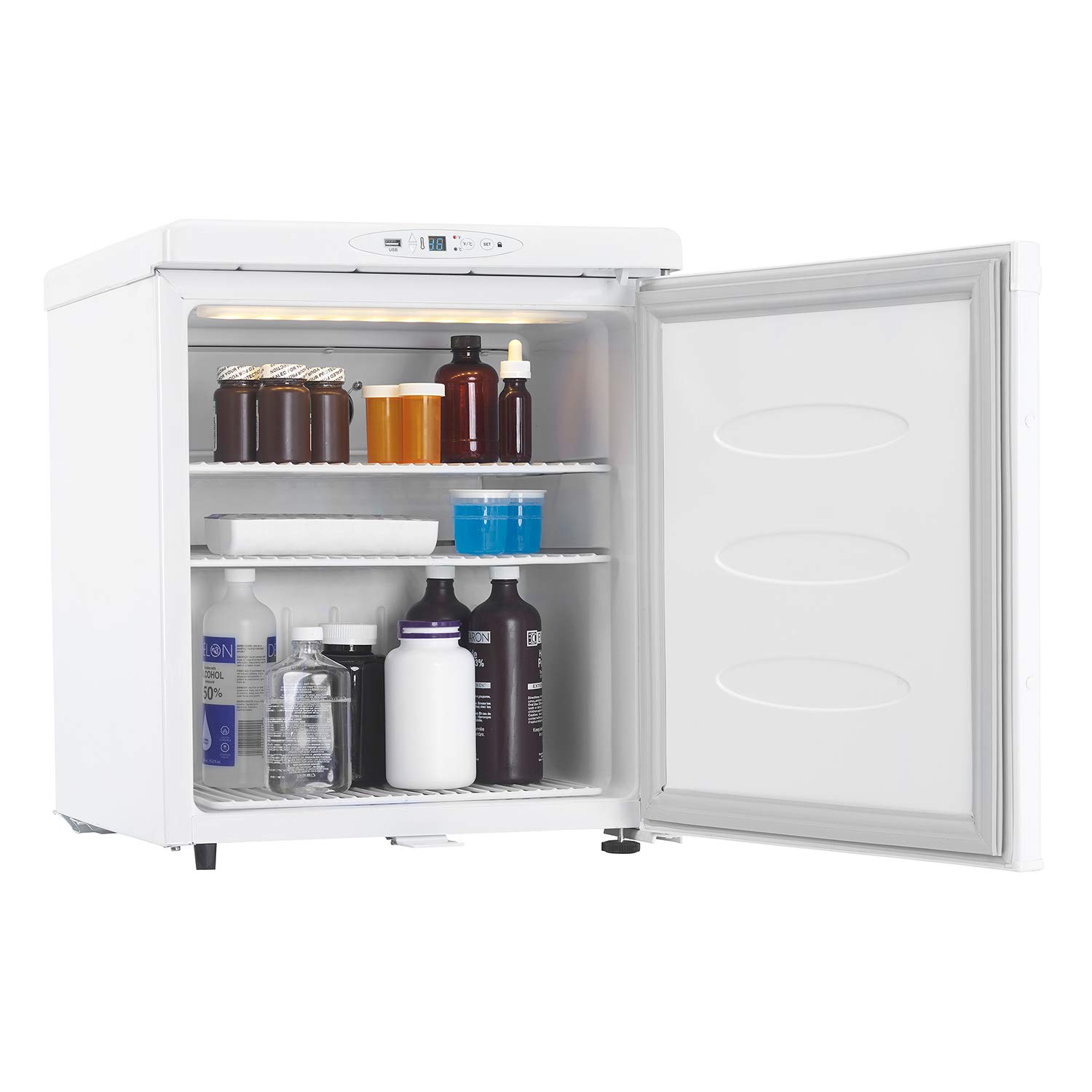 Danby Health DH016A1W-1 Compact Medical Refrigerators, 1.6, White