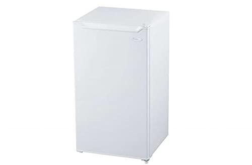 Danby DAR032B1WM 3.2 Cu.Ft. Mini Fridge In White - Free-Standing All Fridge For Bedroom, Living Room, Kitchen, Dorm