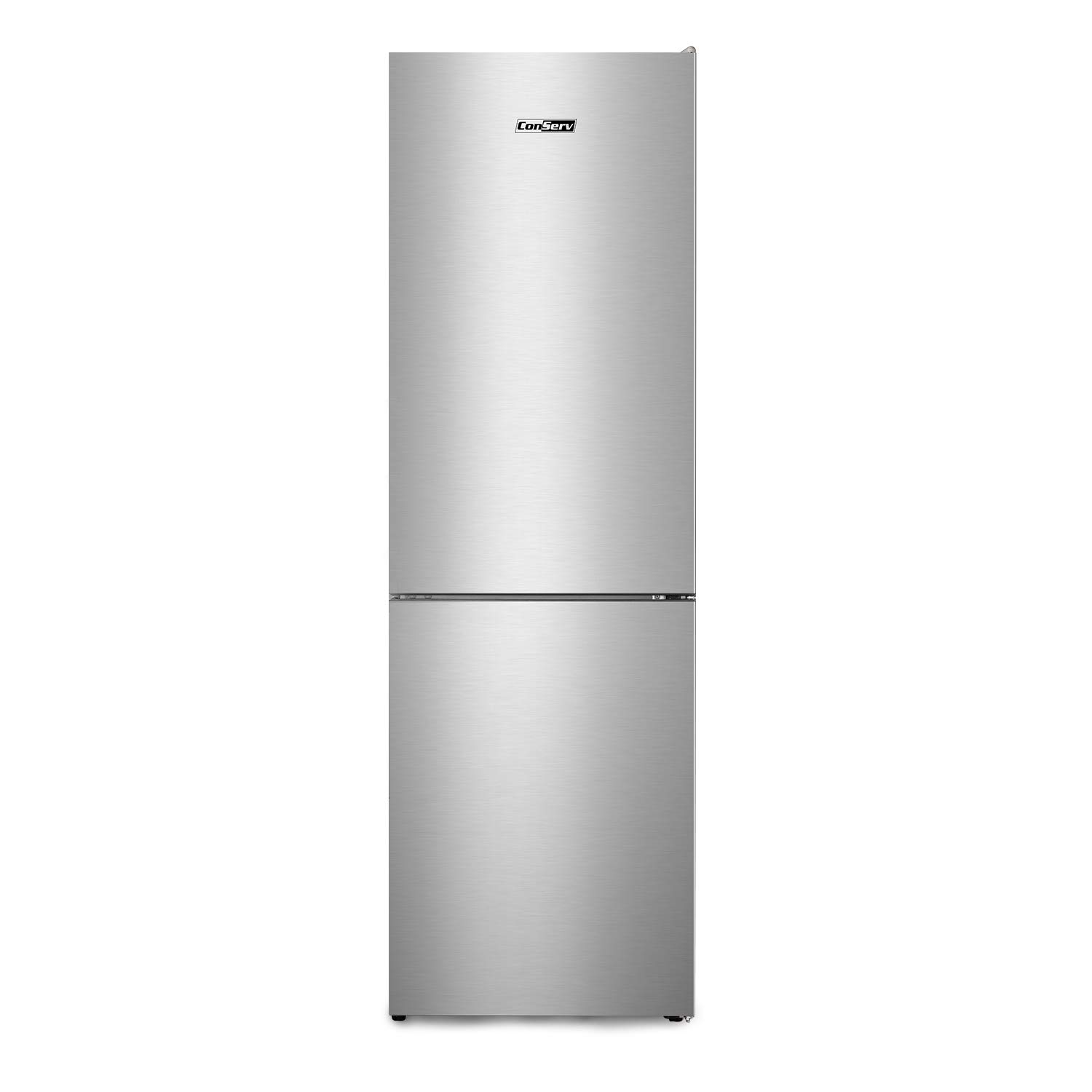 Conserv 11.5 cu.ft. Slim Bottom Mount Refrigerator With Wine Rack in Stainless