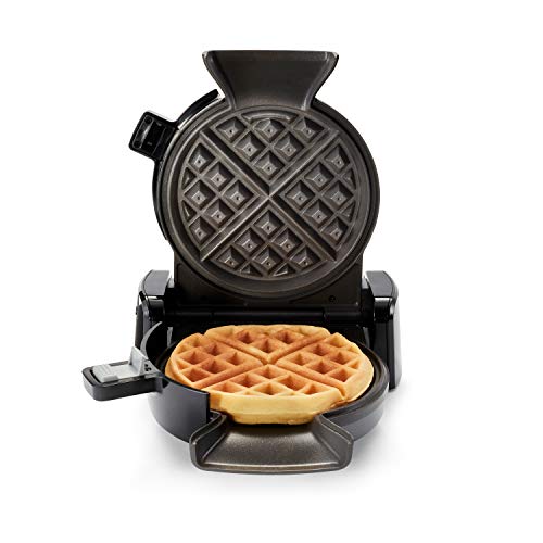 Oster 2110002 DiamondForce Vertical Waffle Maker, One Size, Dark Metallic