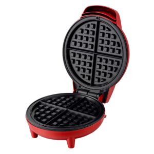 courant waffle maker 7-inch round waffles in less then 5 minutes delicious belgian waffles