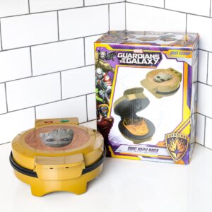 Uncanny Brands Marvel Groot Waffle Maker- I Am Groot On Your Waffles- Waffle Iron