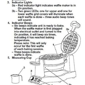 Waring WMK600 Double Belgian Waffle Maker