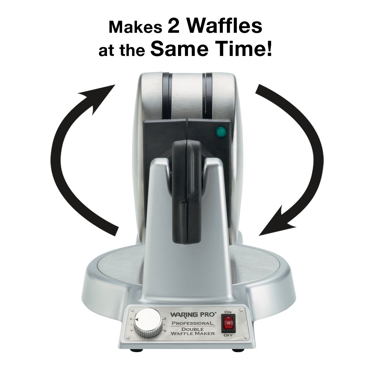 Waring WMK600 Double Belgian Waffle Maker