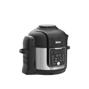 Ninja OS401 Foodi 10-in-1 XL 8 qt. Pressure Cooker & Air Fryer that Steams, Slow Cooks, Sears, Sautés, Dehydrates & More, with 5.6 qt. Cook & Crisp Plate & 15 Recipe Book, Silver