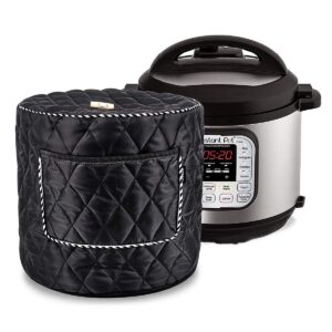 6qt/8qt electric pressure cookers decorative pocket electric pressure pot dust cover small kitchen appliances accessories (6 quart, black)