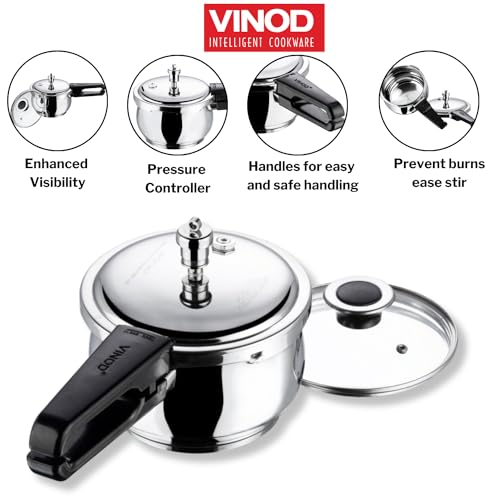 Handi Cooker 6.5lts with glass lid