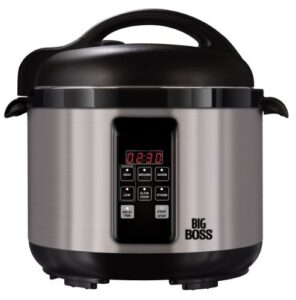 big boss 5 quart stainless steel electric pressure cooker
