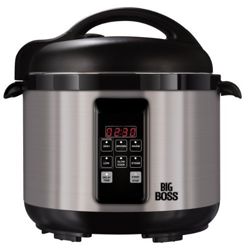 Big Boss 5 Quart Stainless Steel Electric Pressure Cooker