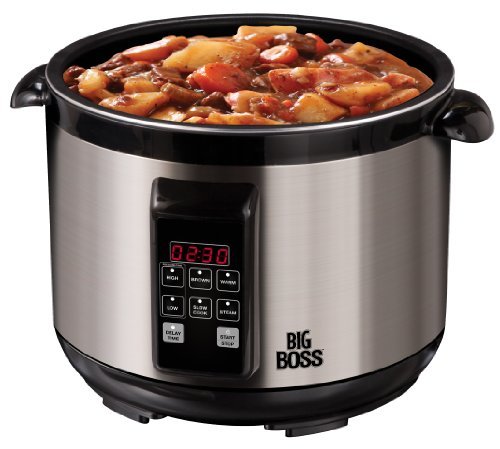 Big Boss 5 Quart Stainless Steel Electric Pressure Cooker