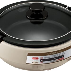 Zojirushi EP-RAC50 Gourmet d'Expert 1350-Watt Electric Skillet & EP-PBC10 Gourmet d'Expert Electric Skillet