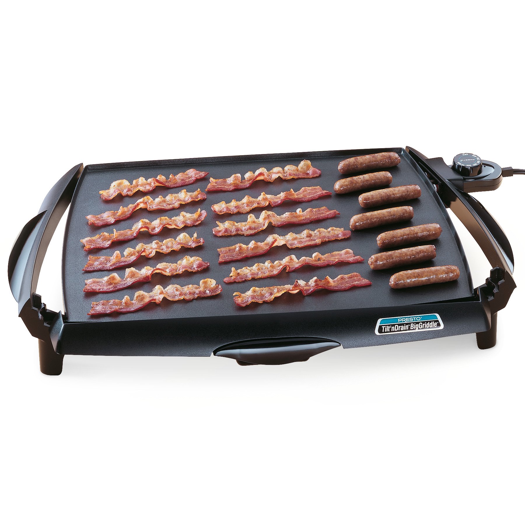 Presto 16-inch Electric Skillet and Tilt 'n Drain Big Griddle