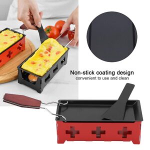 Cheese Raclette Mini Raclette Set Holland Partyclette To-Go Taste Carbon Steel Raclette Grill for Kitchen Restaurant Home Hotel