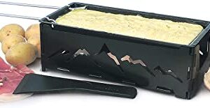 Swissmar Nordic Foldable Candlelight Raclette, Black