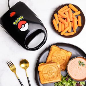 uncanny brands pokemon pokeball single cheese sandwich maker - pokemon kitchen appliance