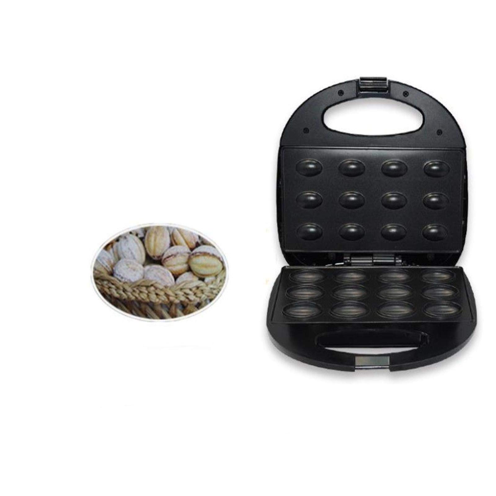 Sandwich Maker Breakfast Sandwich Maker Mini Toasted Sandwich Maker Waffle Maker Electric Walnut Cake Machine Non-Stick Coating Breakfast Cake Cooking Tool