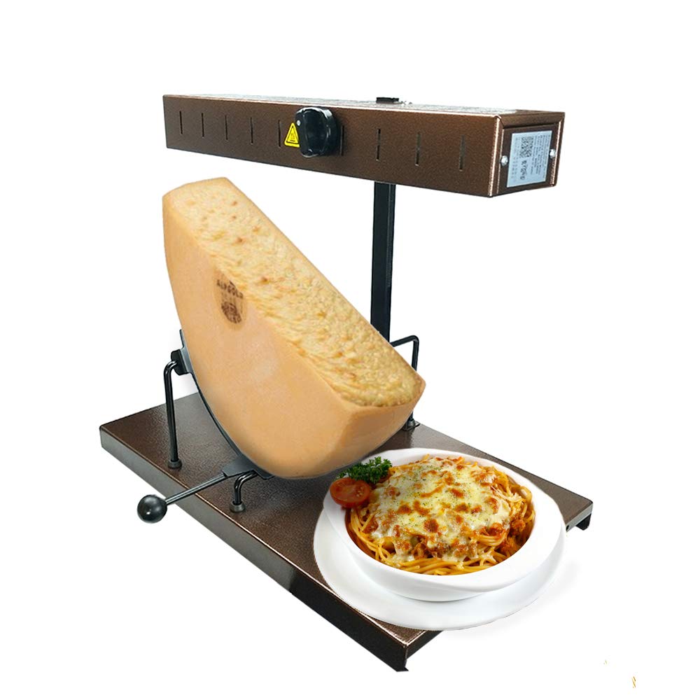 Li Bai Raclette Cheese Melter Commercial Cheese Melting Machine Electric For A Half of Cheese Wheel Height Adjustable 650W(850A)