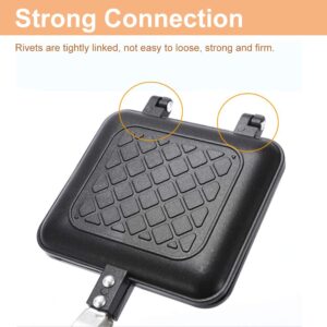 Double-Sided Frying Pan, Sandwich Maker, Double-Coated Non-Stick Grilled Sandwich and Panini Maker, Waffle Pancake Snack Griddle Pan Kitchen Tortillas Sandwich Maker