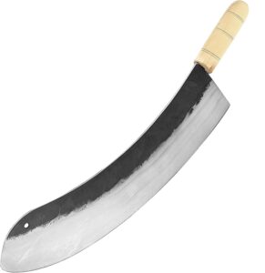 carbon steel 50cm clever chef knife, pirge, kebap blade, turkish knife, mincing