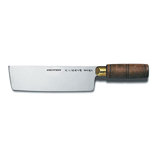 Dexter-Russell Dexter Russell S5197 Chinese Chef's Knife w/Walnut Handle, 7 x 2-in Blade