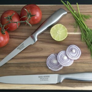 Ross Henery Professional 10 Piece Premium Stainless Steel Chef's Knife Set/Kitchen Knives in Case