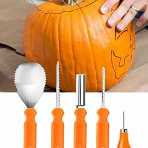 Pumpkin Carving KIT Halloween Pumpkin Carving Tools, Halloween 11 Piece Professional Stainless Steel Pumpkin Carving Kit, Pumpkin Cutting Supplies Tools Kit for Adults Kids Brand: