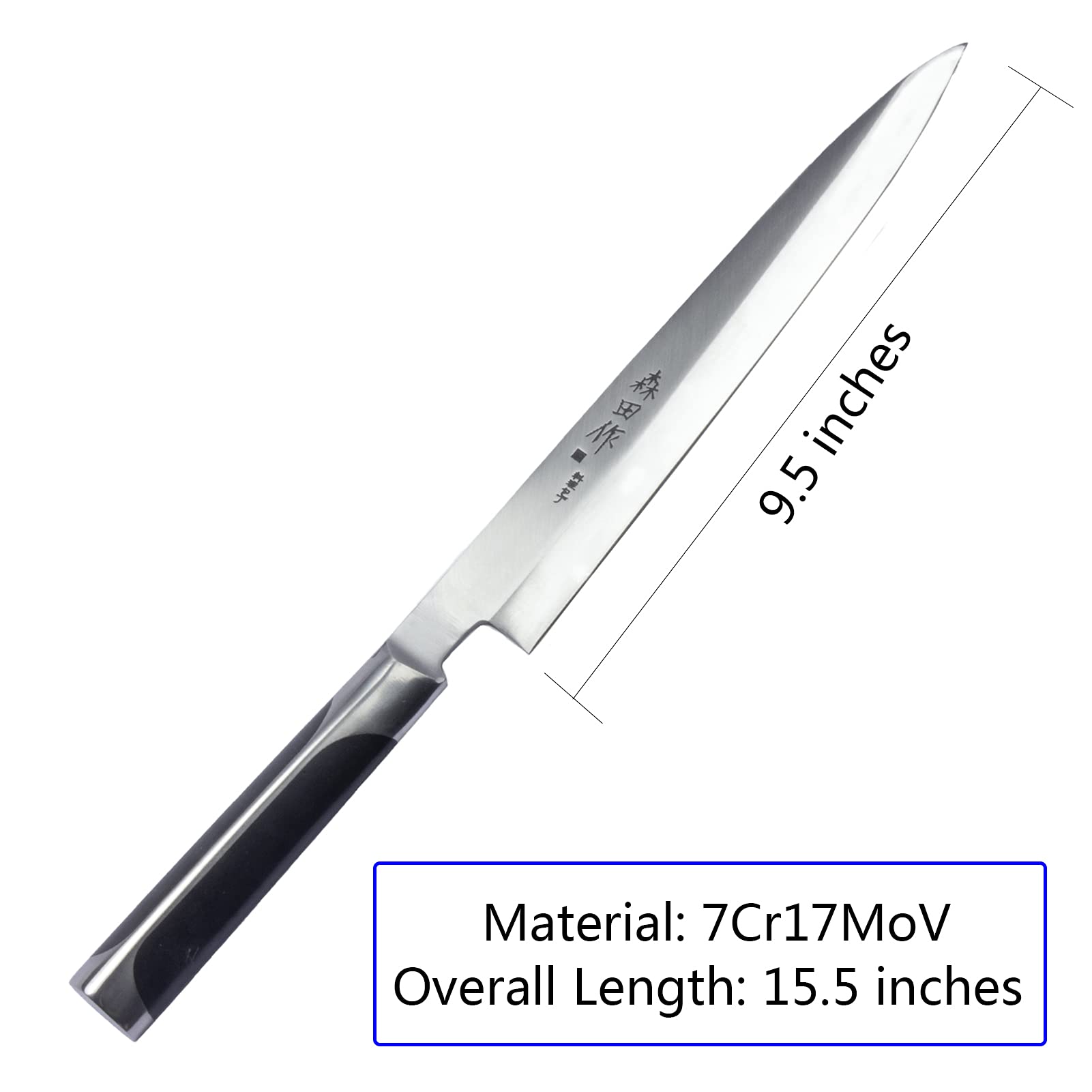 CHUYIREN Sashimi Knife- 9.5 inch(240mm),2PK